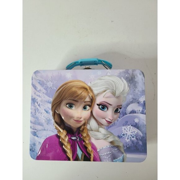 THE Tin Box Company Lunch Box Disney Frozen Elsa - Picture 1 of 9